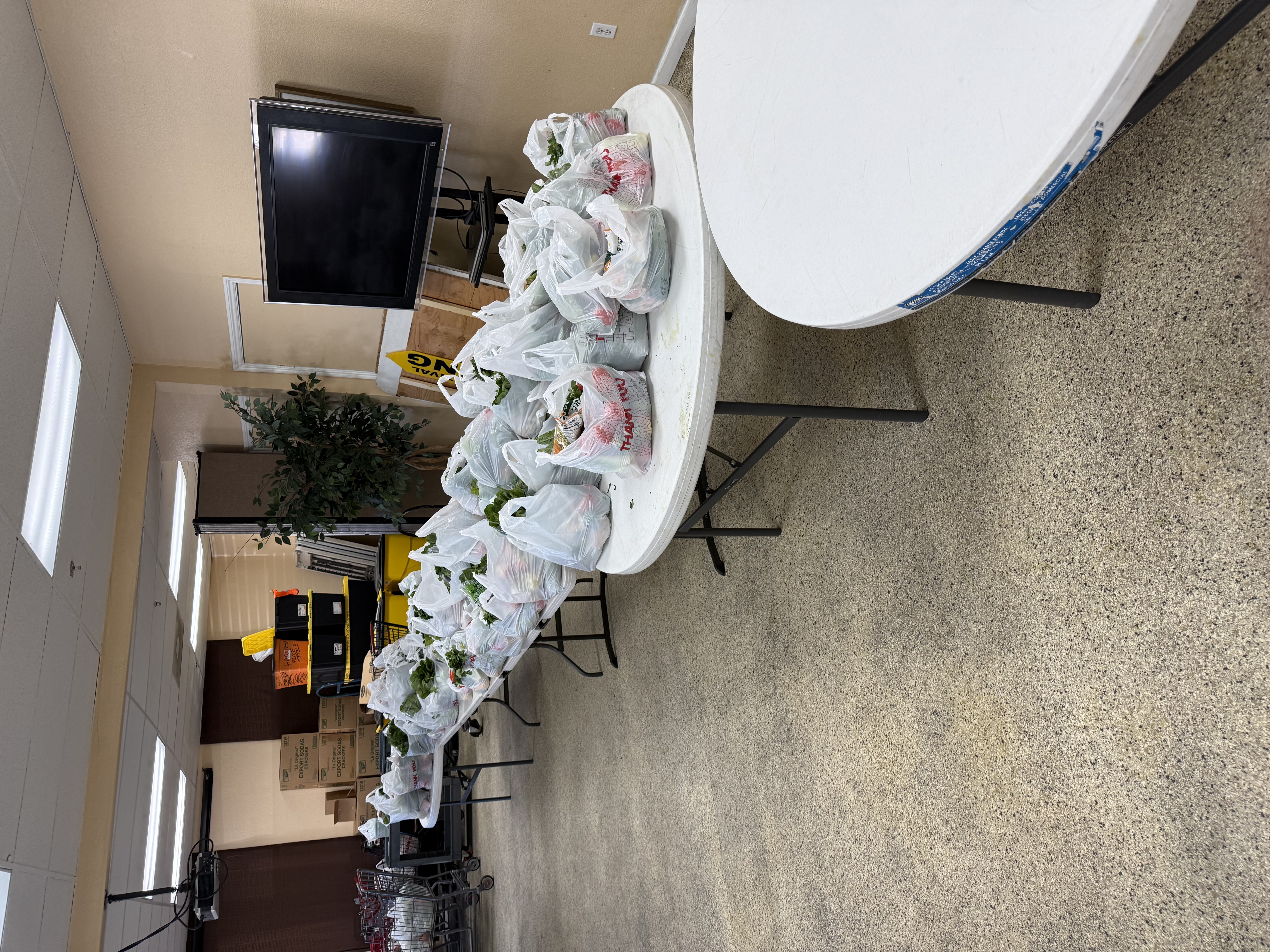 Food distribution event